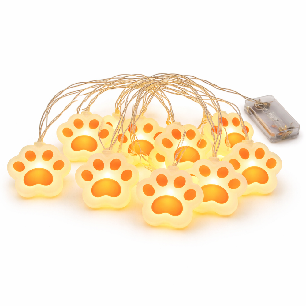 PawGlow™ Świecące Lampki Łapki - G12